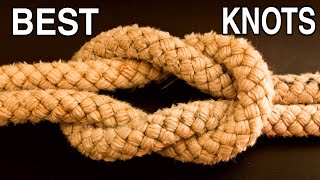 The 15 BEST KNOTS In Life | The World's MOST PRACTICAL KNOTS You Must Know | MHK Satisfying DIY