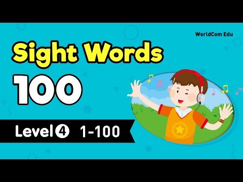 Learn English through Sight Words 100 LEVEL 4 Full | Easy English with Brian Stuart