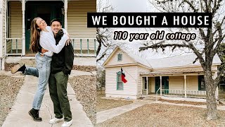 WE BOUGHT A HOUSE!! Tour Our 110 Year Old Cottage | XO, MaCenna