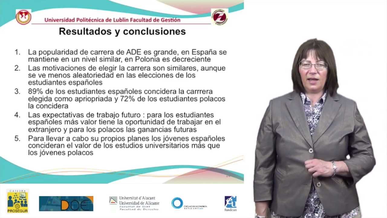 Jolanta Sloniec | 6 de mayo de 2013 | Universidad de Alicante universidad de alicante preinscripcion