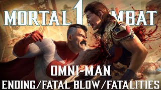 Mortal Kombat 1: Omni-Man - Ending/Fatal Blow/Fatalities (4K)