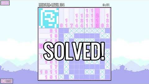 Picross Touch Medium Speed Playthrough 101-110 (11/12)