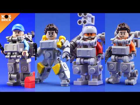 Lego Hardsuit & Exosuit - Part 1-4 (Tutorial)