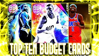 RANKING THE TOP 10 BEST BUDGET CARDS IN NBA 2K22 MyTEAM (UNDER 50K MT)