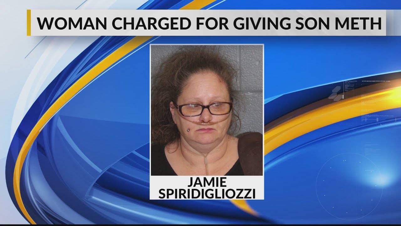 Woman charged for giving son meth - YouTube