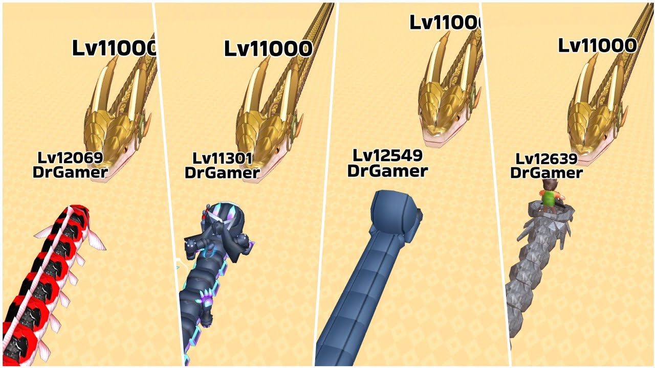 Boss fight🔥 MAX lv! 100 % WIN 🐍Snake Clash! .io - Epic Snake Clash.io Gameplay! 