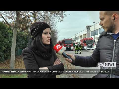 FIAMME IN MAGAZZINO, MATTINA DI ALLERTA A CONSCIO: «TENETE CHIUSE LE FINESTRE» | 14/12/2022