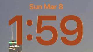 Clock Changing From CST To CDT - 3/8/2026