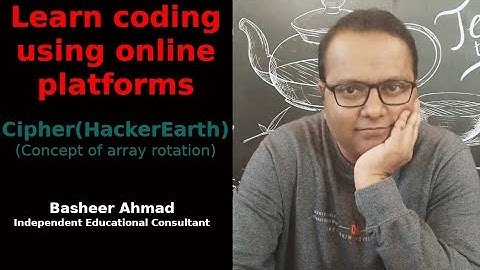 Coding using online platforms (Cipher)