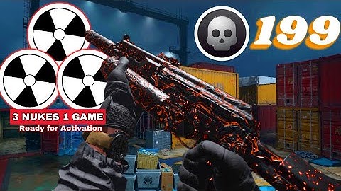 199 KILLS + MINIBAK TRIPLE NUKE on SHIPMENT | Modern Warfare 3 Multiplayer (No Commentary)