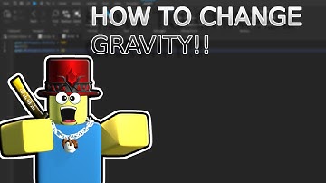 How to change the gravity in Roblox Studio with a script and with properties