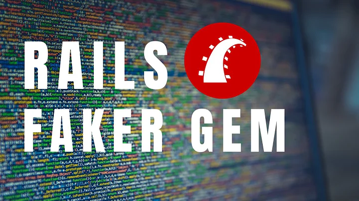 Rails tutorial - Faker Gem for databases