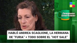 Andrea Scaglione, hermana de FURIA + 