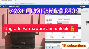 ZYXEL PMG5617-R20B Unlock farmaware