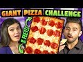 GIANT PIZZA CHALLENGE (3 Feet in 30 Minutes?)