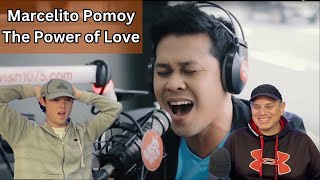 Two Rock Fans REACT to Marcelito Pomoy The Power of Love