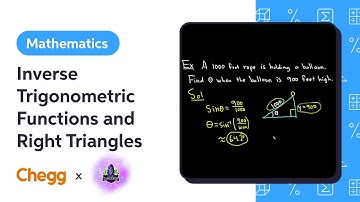 Inverse Trigonometric Functions and Right Triangles Ft. The Math Sorcerer