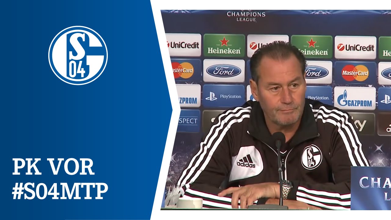 Montpellier Pressekonferenz schalke roster