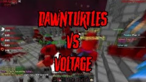 Making Voltage Raidable Twice with DawnTurtles | Lunar Teams [Map 1]
