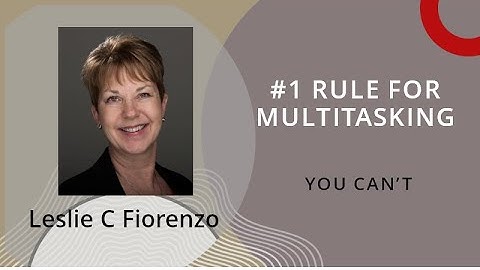 Multitasking: The Illusion of Productivity