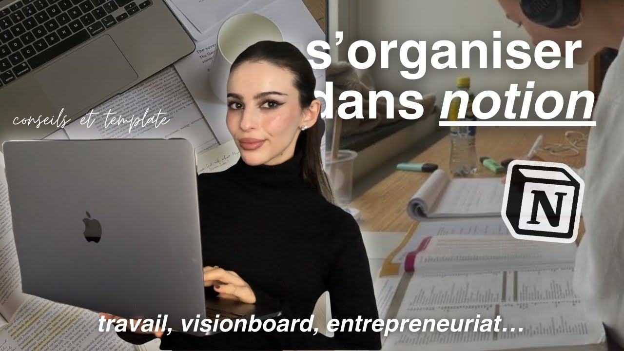 le NOTION que j’utilise pour créer ma vie de rêve | organisation, projets, objectifs