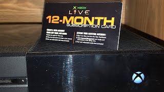 WILL THIS 15 YEAR OLD XBOX LIVE CODE WORK?