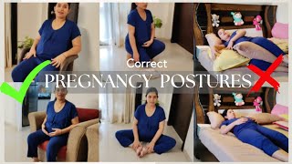 Pregnancy में सोने,चलने, बैठने,उठने और काम करने का सही तरीका | Pregnancy Postures (हिंदी)