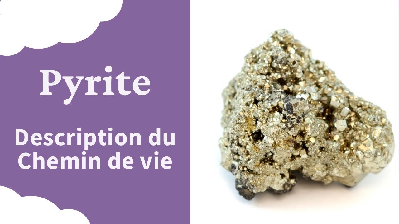 Pyrite dans le Bracelet Chemin de vie : Explication Signification Comment interpréter Lithothérapie