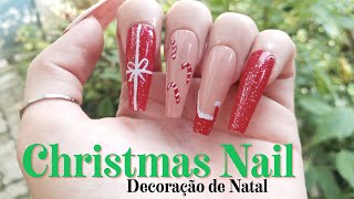 Christmas Nail Art | Decoração de Natal passo a passo | asmr / nail art / nail vlog / nails asmr by Gleam Nails 137 views 5 months ago 16 minutes