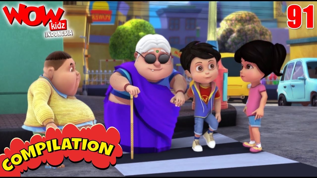 Vir: The Robot Boy In Bahasa | Kartun Anak Anak | Kompilasi 91 | WowKidz Indonesia