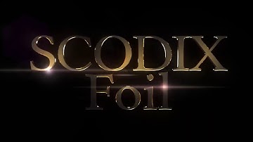 Scodix Ultra 101 - Foil Printing Process