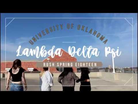 OU LDPSI SPRING 2018 RUSH