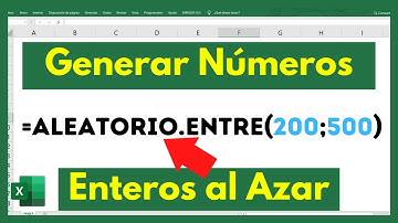 Todo lo que tienes que SABER sobre la Funcion ALEATORIO.ENTRE en Excel🤔