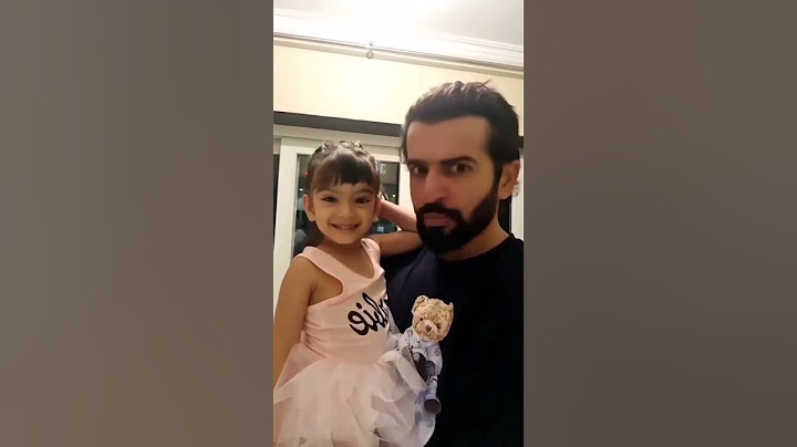 Jay Bhanushali makin cute video with his Daughter #shorts