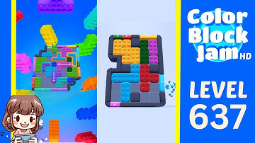 Color Block Jam Level 637 Solution Walkthrough