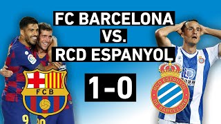 Barcelona vs. espanyol 1-0 | tactical ...