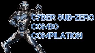 Mortal Kombat 9 - Cyber Sub-Zero: Combo Compilation [2015] [60 FPS]