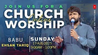 Chad De Gunah Di Dosti Rab Wal Teyana Kar Sunday Church Service Babu Tariq Tv 8 Aug 2025