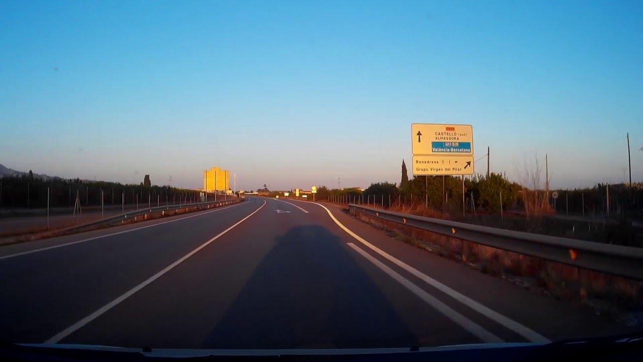 Acercándonos a Castellón de la Plana o Castelló de la Plana