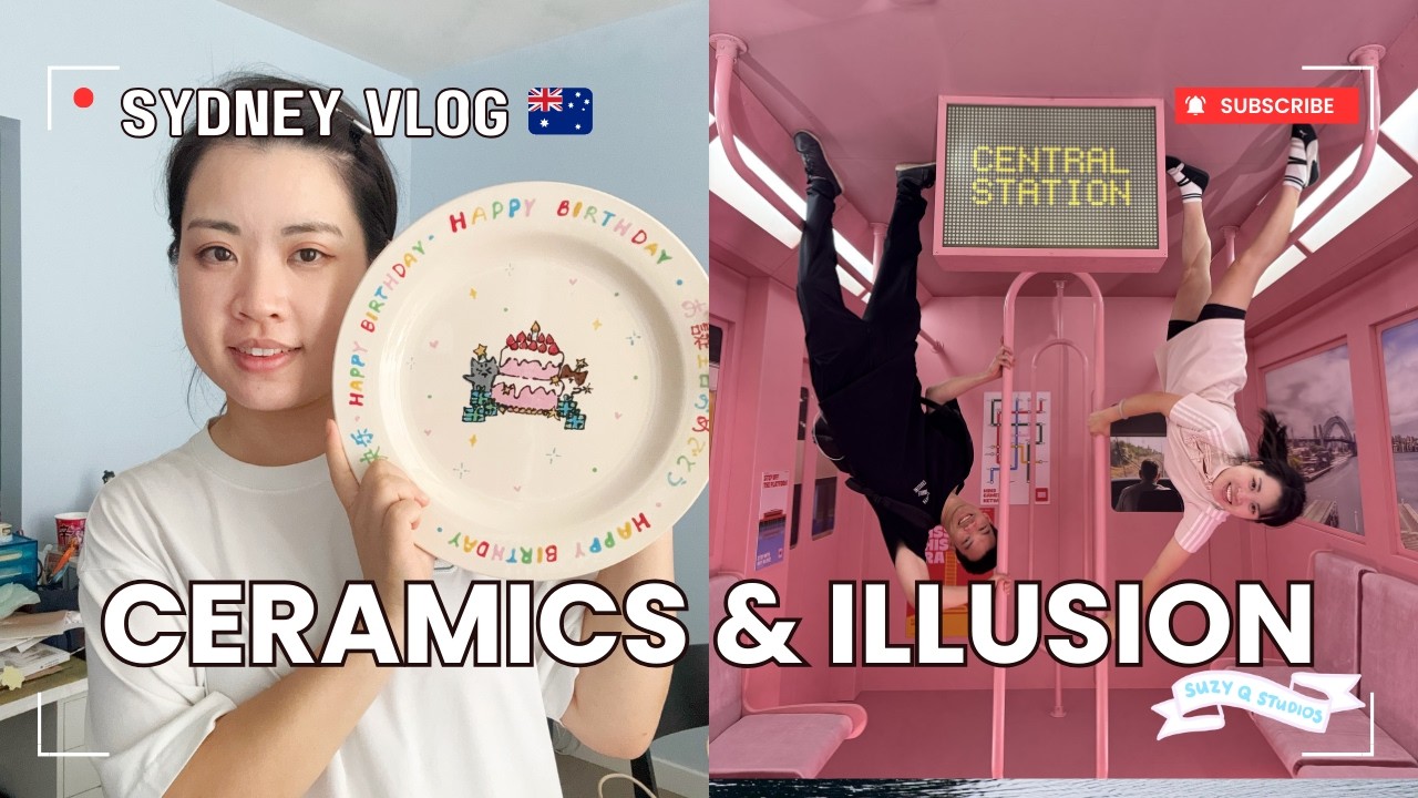 SYDNEY 🇦🇺 Vlog | Painted ceramics | Illusion spaces | Antiques in Bowral | SUZY Q STUDIOS