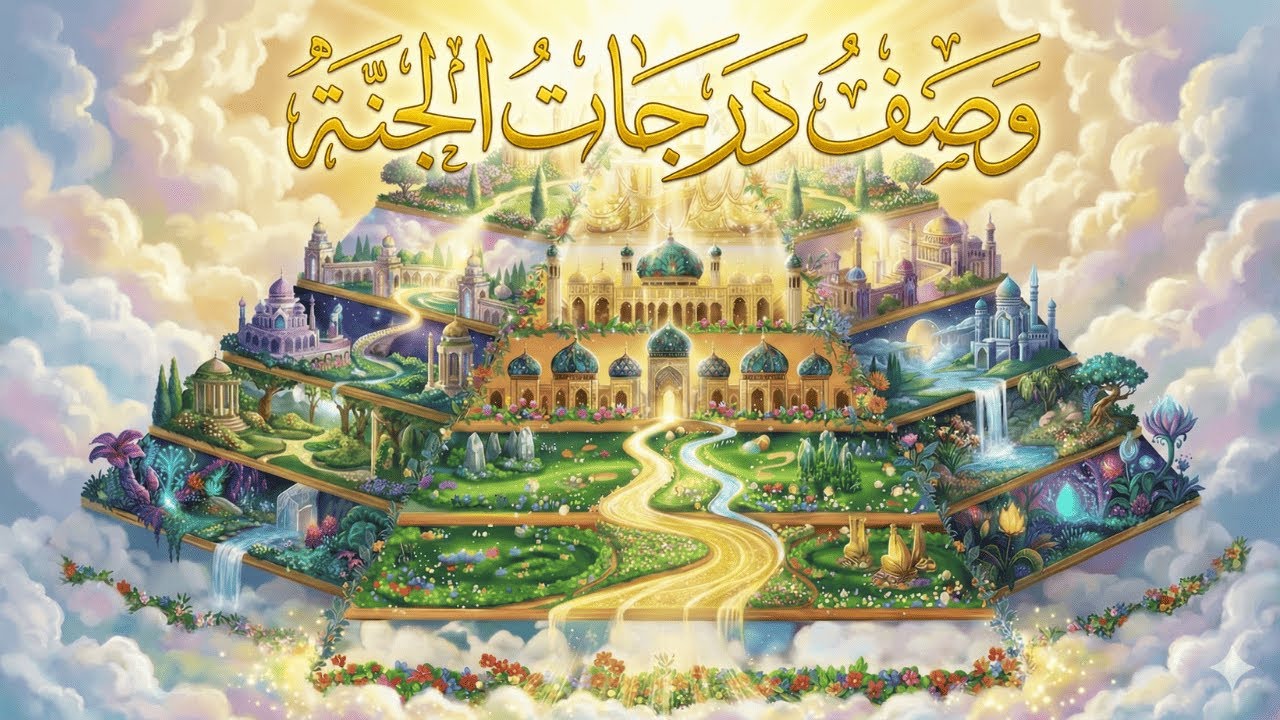 حقيقة درجات الجنة والمسافة اللي بين كل درجة وأعمال توصلك للفردوس