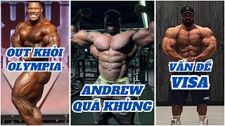 Andrew Quá Khủng + Neckzilla Out Olympia + Vấn Đề Visa Của Behrouz Tabani