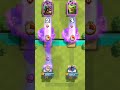 Hunter vs Goblin cage (Evo)🔥 #clashroyale #gaming #supercell