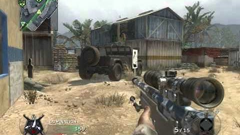 Switch-Shot No Scope on Firing Range - Black Ops