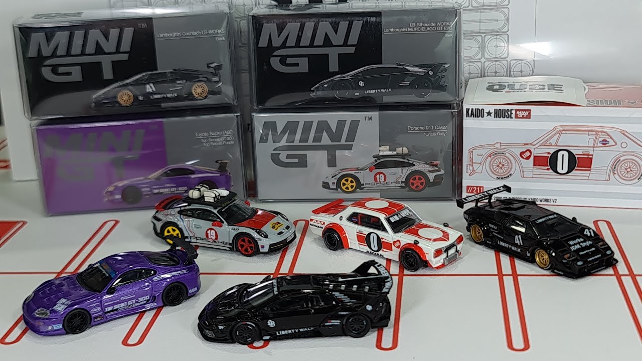 V2 Mini GT Ep77 LBWK Murcielago уже ЗДЕСЬ!! И действительно ли существует Top Secret Purple?