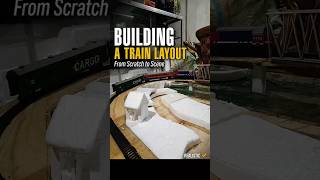 Building a Realistic Train Layout From Scratch #ModelTrain #TrainLayout #MiniatureWorld #RailwayMode