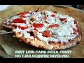 How to make The Best Low Carb Pizza Crust - No Cauliflower involved - FatHead!