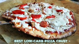 How to make The Best Low Carb Pizza Crust - No Cauliflower involved - FatHead! screenshot 2