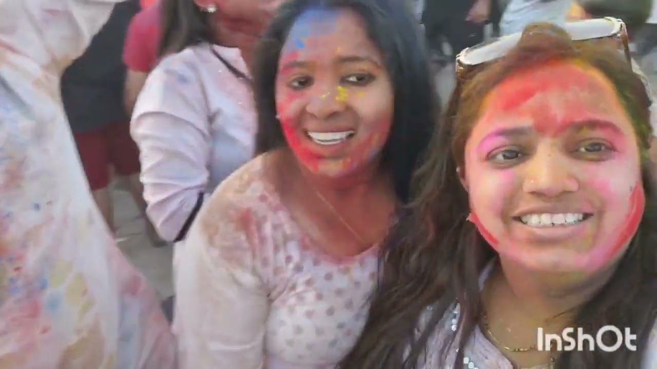 All About Yesterday 12th March ,Holi Celebration in Dubai,UAE, Happy Holi Friends 