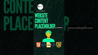 how to make website content placeholder #html #css #javascript #webdevelopment #frontenddeveloper